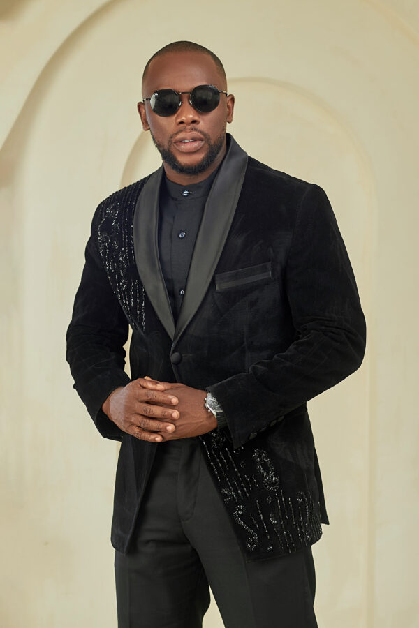 BEADED TUXEDO