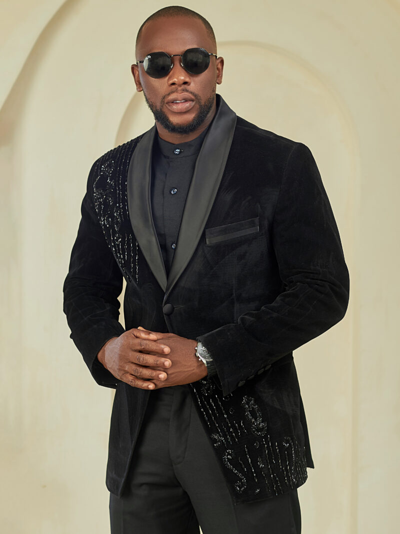 BEADED TUXEDO